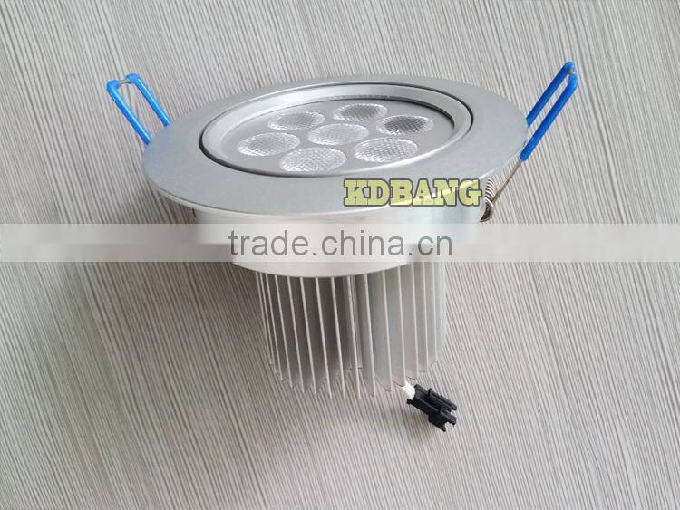 Wholesale anti-glare lens LED 7w Restaurant ceiling light