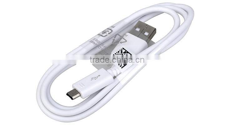 Popular ECB-DU4AWE white mobile phone usb date cable with 1.0m length for samsung