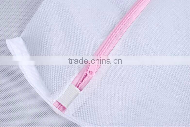 YIWU RODA 100% polyester mesh square white washing bag
