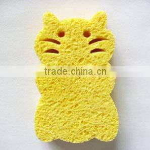 bath sponge , kids cellulose fish sponge