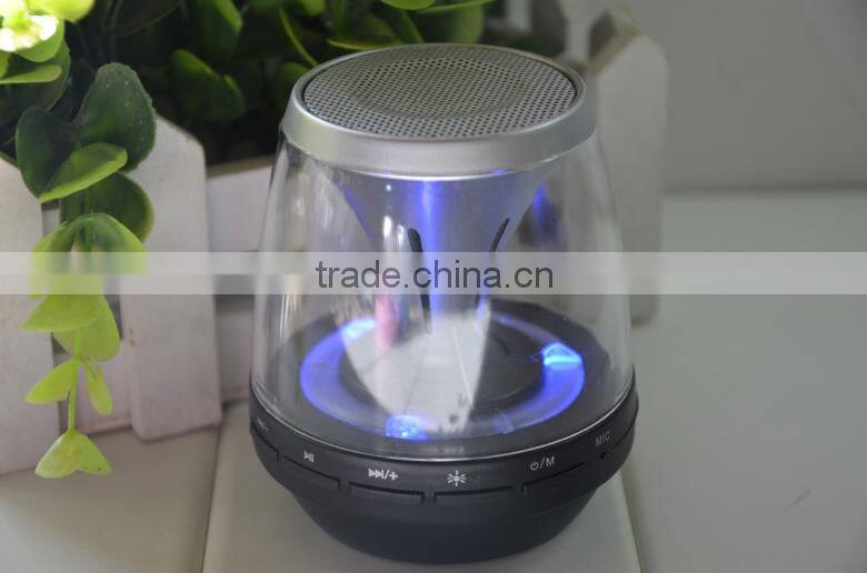 2015 Powered Wireless Outdoor Speaker, bluetooth speaker led, manual super bass portable speaker
