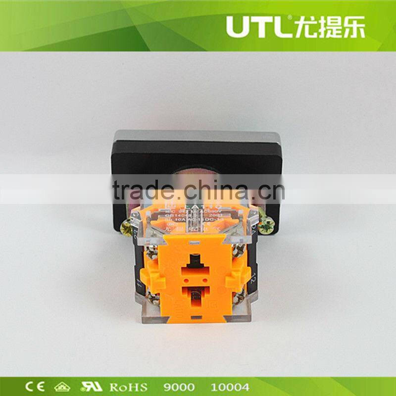 2 position Push button Switch without light 24V to 660V IP65 Dia22mm
