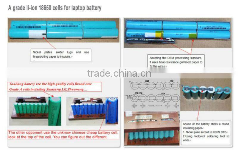 Rechargeable laptop battery for HP 6520, for COMPAQ 6520 laptop battery