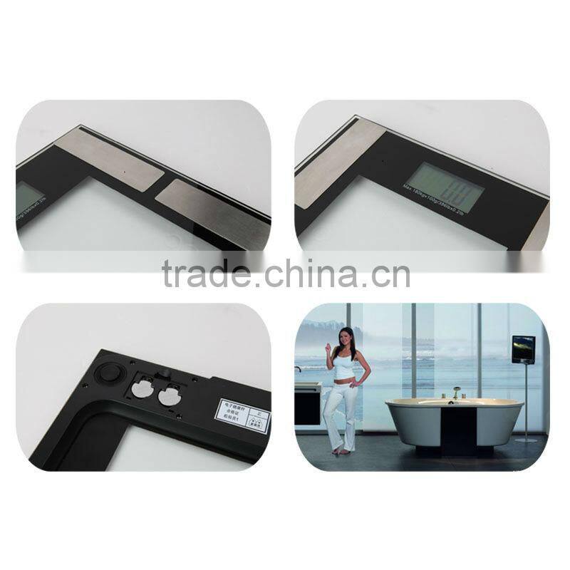 Smart Weigh Body Fat Digital Precision Scale with Tempered Glass Platform, 10 Users Recognition and 440 lb Weight Capacity