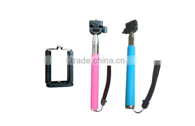 colorful Flexible Monopod Self-portrait Camera Monopod Smart mobile phone monopod