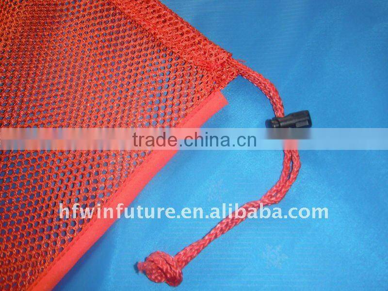 colorful strong mesh laundry bag