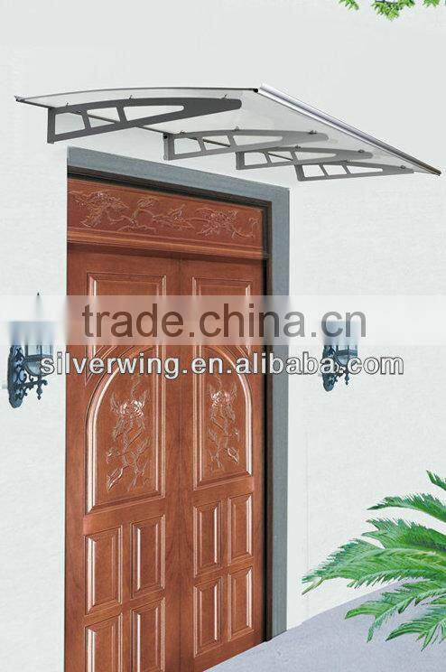 Plastic and Aluminum gazebo kits for door hardware canopy