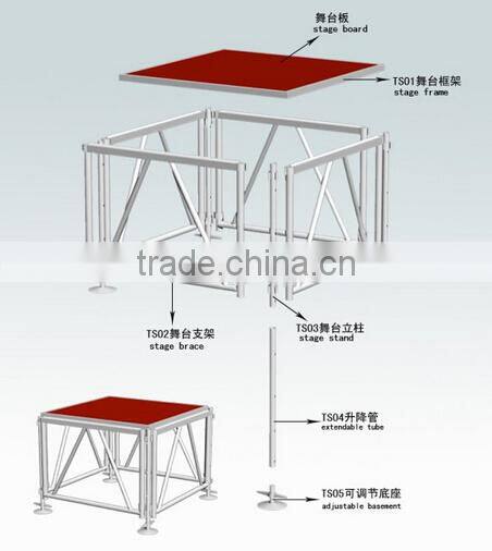 Portable stage,wedding stage,event stage