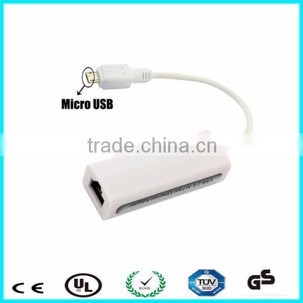 Black usb type c 1000m ethernet adapter RTL8152