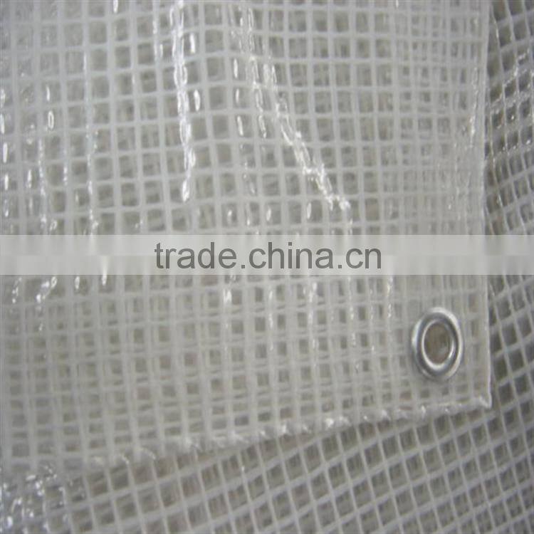 white clear tarpaulin for tent