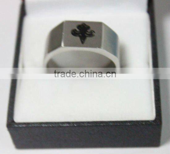 Bear stainless steel jewelry/ rings