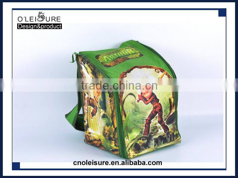 China supplier backpack can be foldable school backpack lunch bag