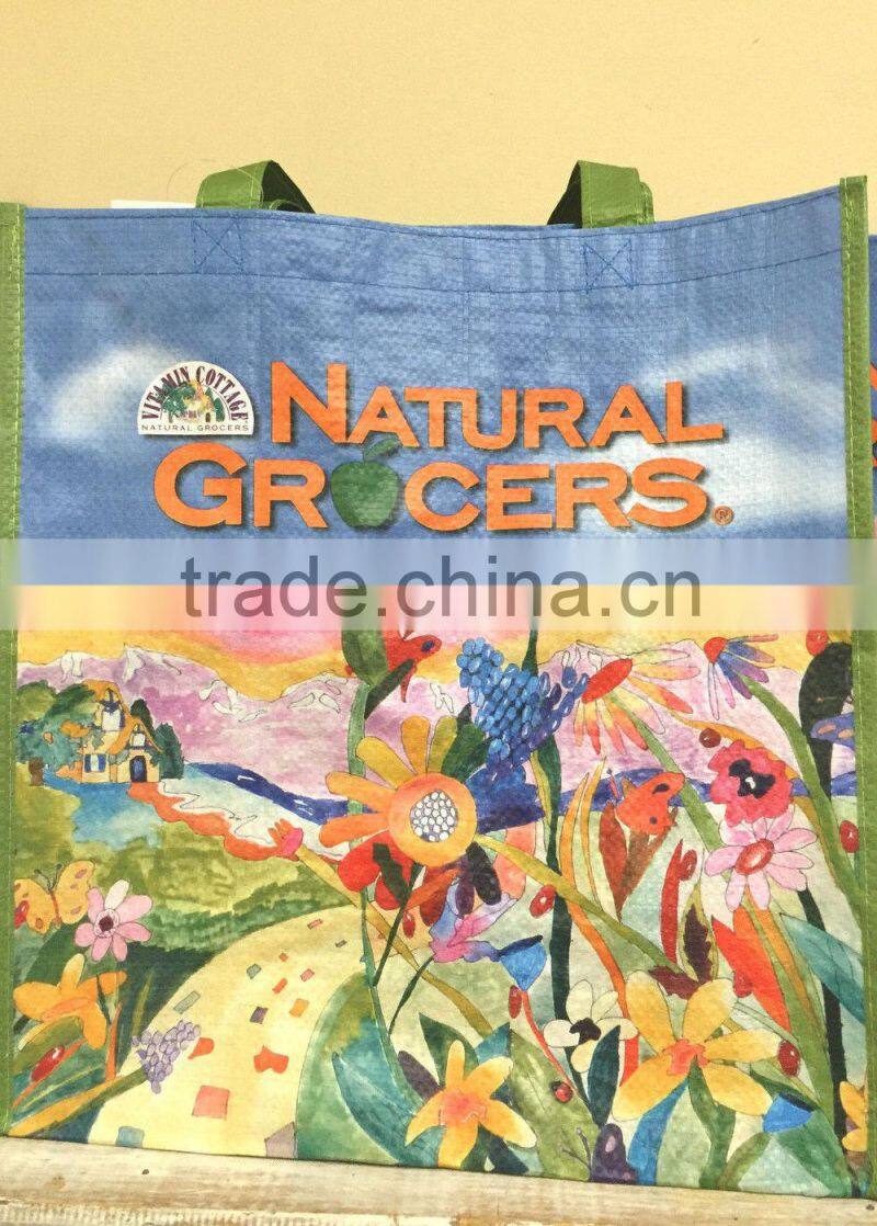 Lead Free PP Woven Laminated Plastic Flower Bag