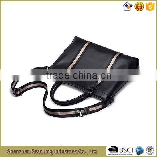 High Quality PU Travel Tote Bag for Men