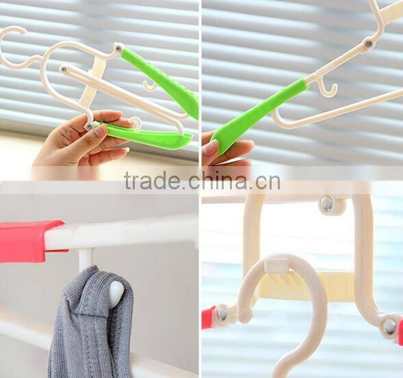 Business Travel Home Required Portable Folding Clothes Hangers Easy To Carry New