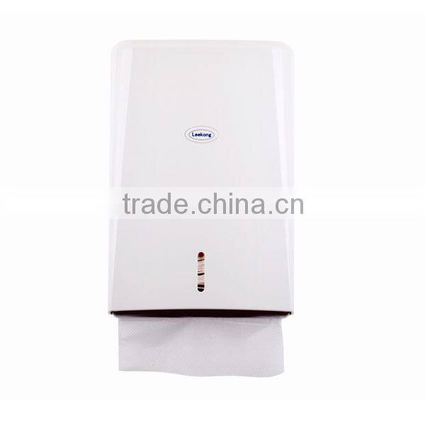 2016 white ABS paper gift box Z-fold paper towel dispenser