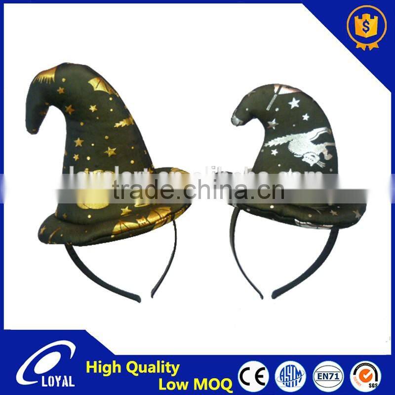 Hot Selling Whitch Hat Hair Band for Halloween