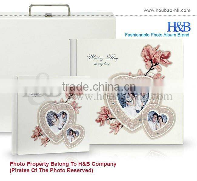 new self adhesive wedding photo album