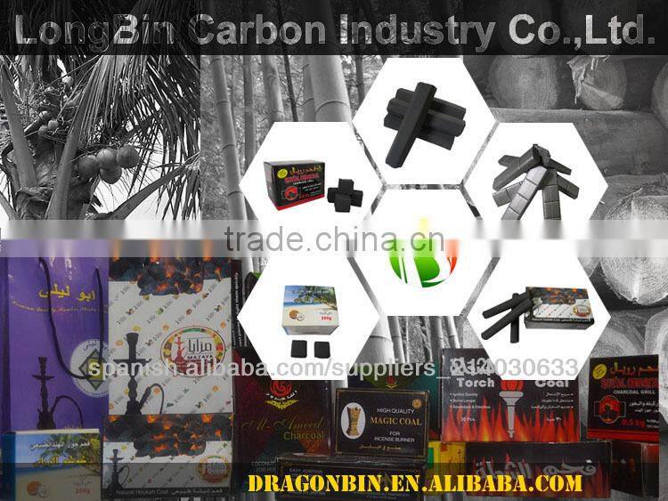 Kinds of packing Coconut shell black charcoal