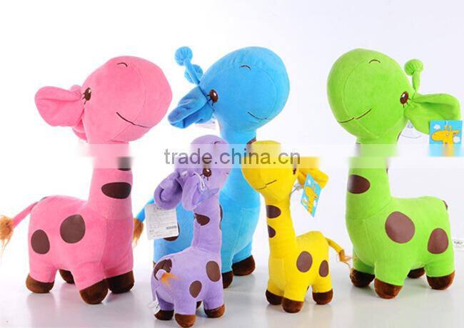 Plush Cartoon Kids Toys Giraffe Soft Stuffed Children Animal Doll