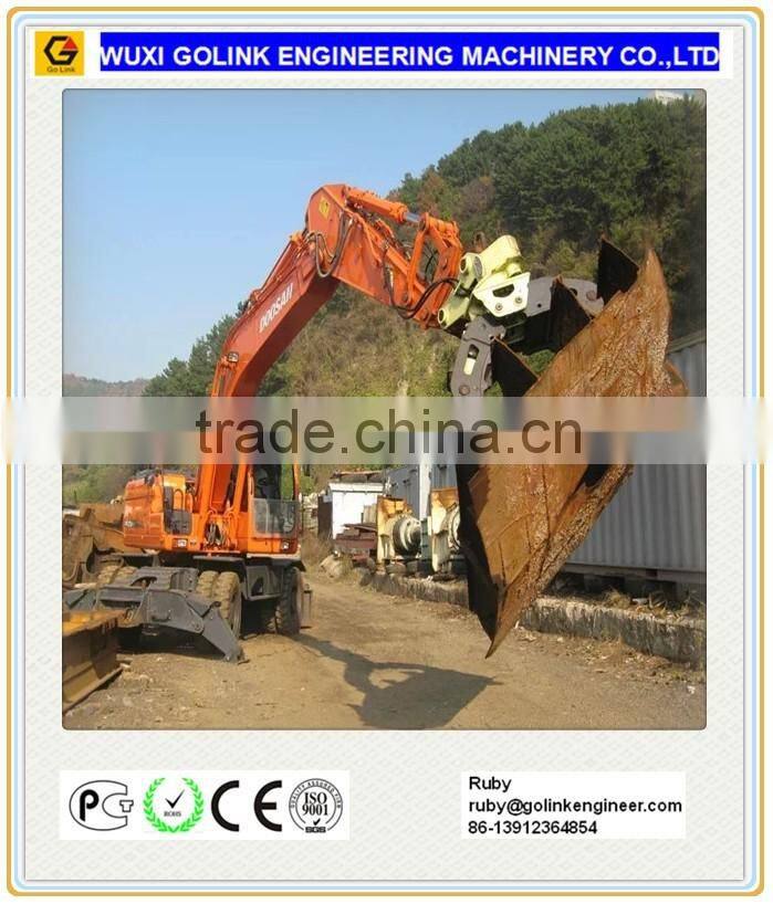 made in china hydraulic log grab for excavator