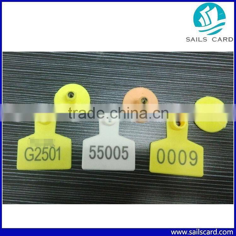 50*42mm Small Goat sheep ear tags for Food traceability