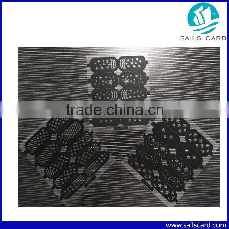 Beautiful Ble nail stencil sticker machines for nail art