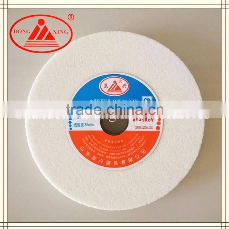 200x20x31.75 While Fused Alumina Grinding Wheels