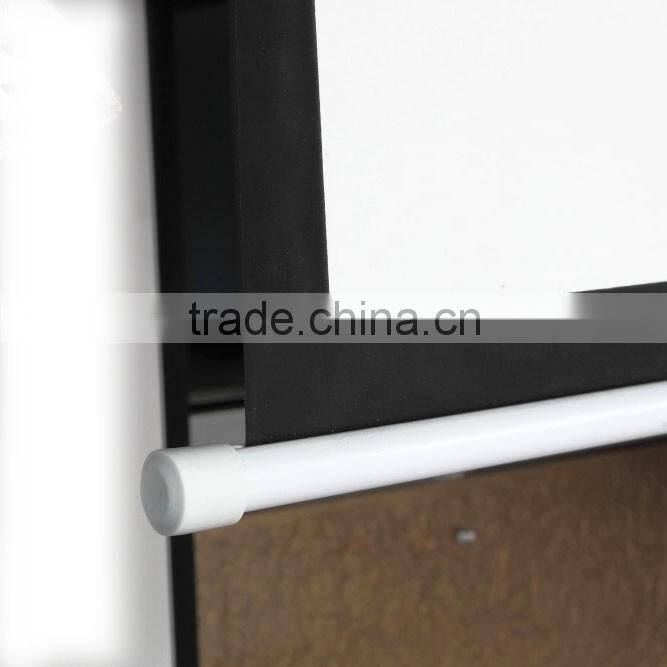 100 inch electric matt white motorized projector screen with aluminum or iron case