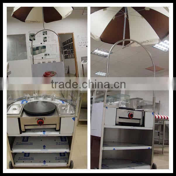hot dog mobile fast food churros cart truck for crepe maker sale