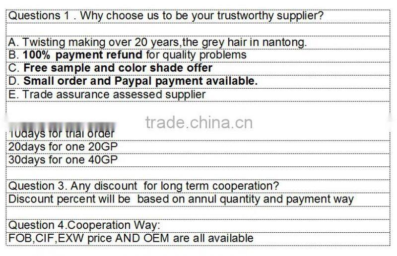 POLYESTER MULTIFILAMENT FISHING TWINE COLORED