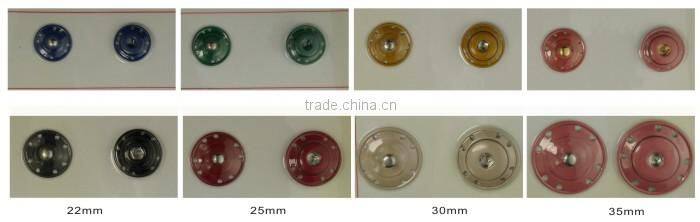 Perfect custom two parts spray paint buckle snao paint button