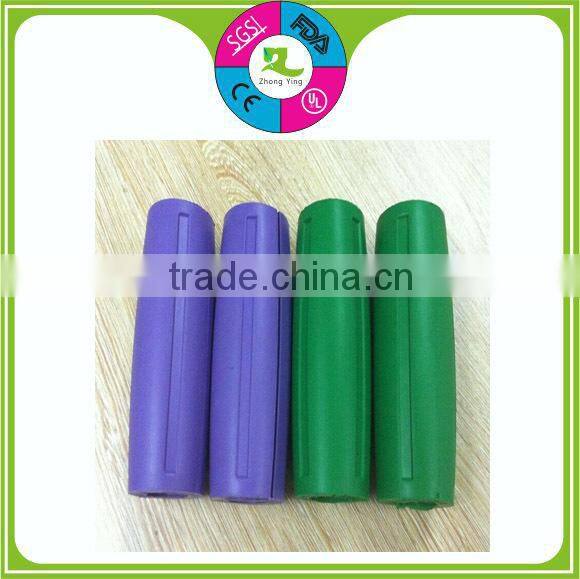 Customized strength trainer cover silicone handle grip