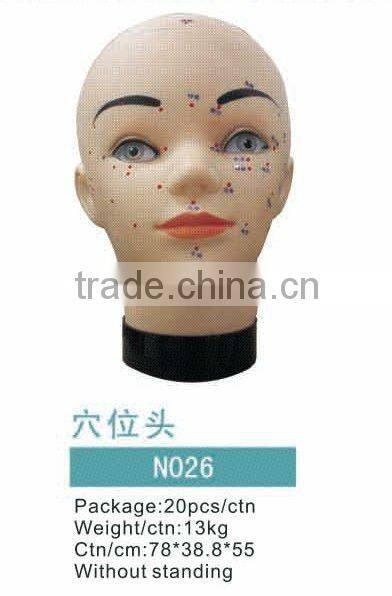 Professional salon synthetic training head wig N026
