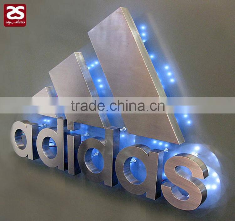 big led metal letters sign