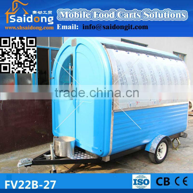 New Designed Multifunctional Street Mobile Food Van/ Mobile Food Trailer/ Food Truck