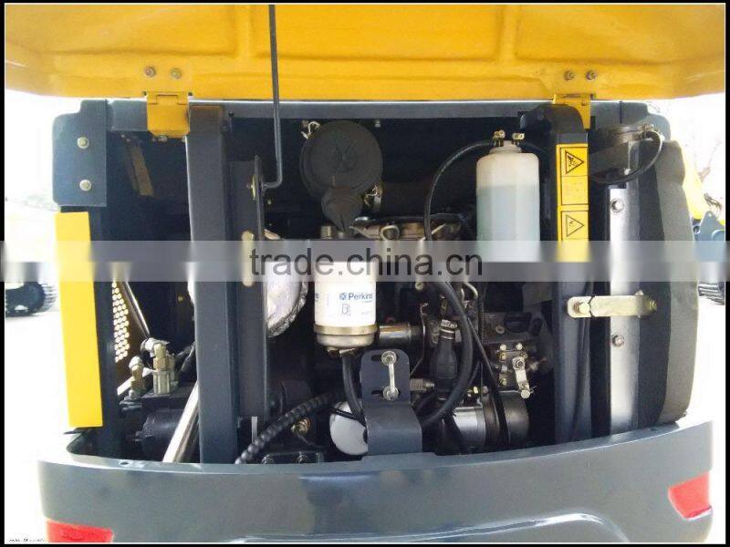 China Cheap CARTER 1.8 Ton Mini Rubber Crawler Excavator , CE / ISO Certificate, CT18-9D