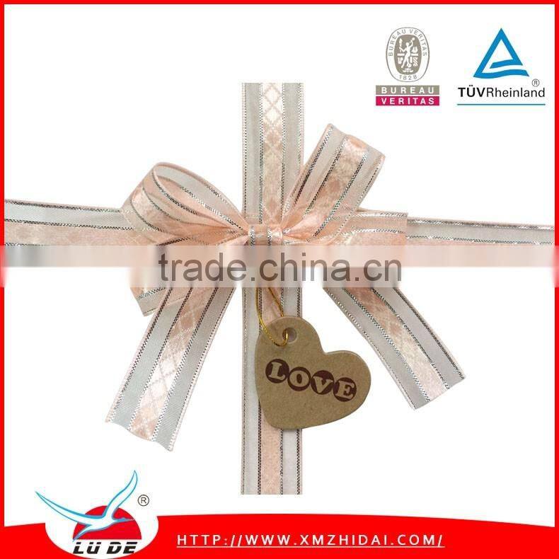 Cusomized all kinds of Decorative ribbon bow pre-made bow
