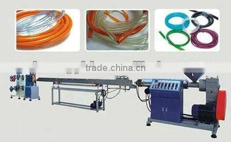PU pipe making machine/pneumatic tube production line/plastic machinery extruder