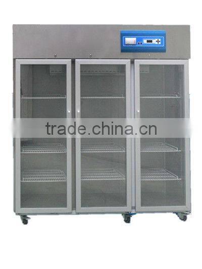 1500L Large capacity 3 galss door Laboratory Refrigerator