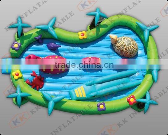 Outdoor inflatable forest jungle bouncer playground / inflatable children playground