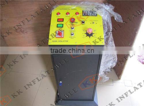 Children games inflatable rodeo bull machine