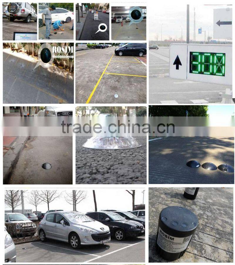Rosim newest wireless automatic parking space detector for car parking system
