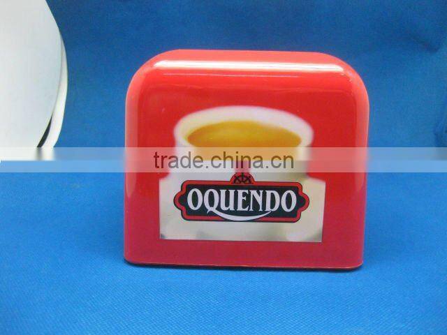 plastic new design tissue box napkin holder for best sell