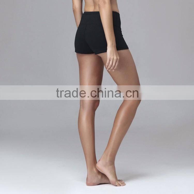 2016 Summer Nylon Spandex Dry Fit Wear Women Gym Sports Workout Shorts