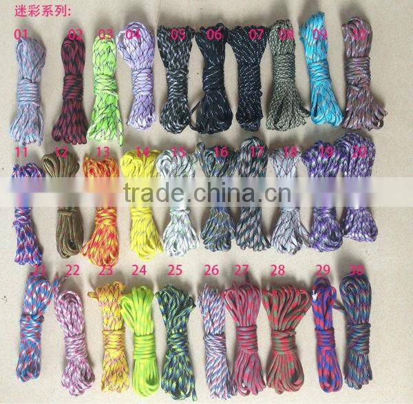 2015 newest paracord bracelet with light and whistle