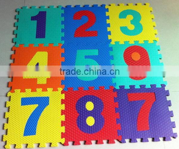 Melors EVA foam figures puzzles play mats educational kits floor mat