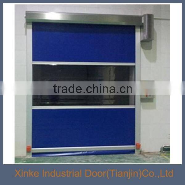 High Speed Fast Roller Shutter Door PVC mm-1.0 Electric Rolling up Door HSD-010