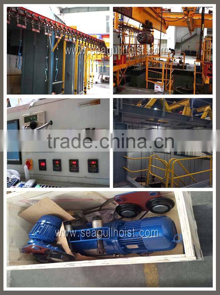 manufacturer 5ton wire rope pulley hoist