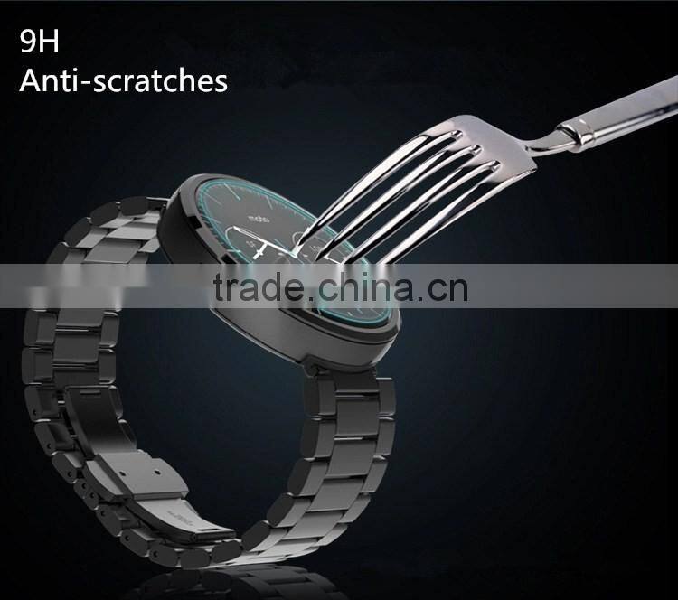 Wholesale cheap price for samsung gear s2 screen protector film tempered glass protector guard 0.2mm super slim